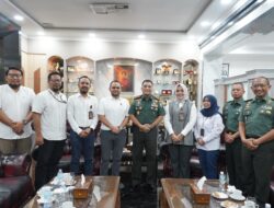 Pangdam IM menerima Audiensi dari Plt Dirut PT. PEMA.