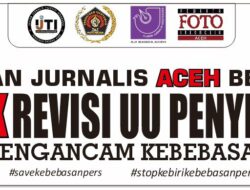 PWI Aceh Dukung Aksi Tolak RUU Penyiaran