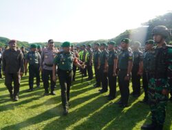 Pangdam IM Pimpin Apel Gelar Pasukan Pengamanan Kunker Wapres RI