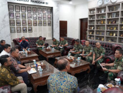 Pangdam IM  Audiensi dengan Kepala Balai Prasarana Pemukiman Wilayah Aceh (BPPWA) Kementerian PUPR dan Waskita