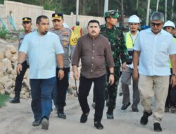 Pj Bupati Aceh Besar Dampingi Pj Gubernur Aceh Tinjau Venue Selancar PON XXI di Lhoknga