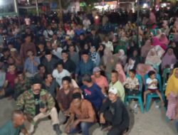 Warga Kuta Baroe Hadiri Deklarasi Dukungan Untuk Syech Muharram.