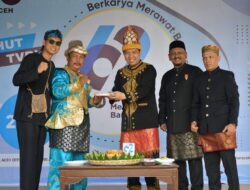 LPP TVRI STASIUN ACEH : PERINGATAN HUT KE-62 TVRI di LPP TVRI STASIUN ACEH “BERKARYA UNTUK BANGSA”.