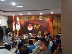 Maju di Pilkada 2024, Bustami – M. Yusuf Mendaftar ke KIP Aceh