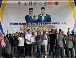 Relawan Sajan Ombus Aceh Besar Siap Bergerak Menangkan Bustami Hamzah dan Fadhil Rahmi.