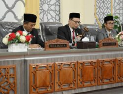 DPRK Gelar Paripurna Penyampaian Pandangan Umum Fraksi-Fraksi Dewan terhadap Raqan APBK Tahun 2025