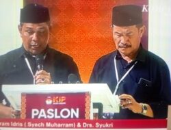 Closing Statemen Syech Muharram – Syukri A. Jalil Dari Debat Kandidat Paslon Bupati Aceh Besar Masih Viral di Berbagai Platform Medsos.