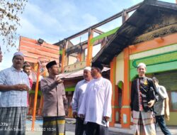 Prihatin Atas Musibah Kebakaran, Dek Fadh Sambangi Dayah Abu Madinah