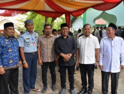Pj Bupati Iswanto dan Syekh Muharram Dampingi Pj Gubernur Aceh di Haul Tgk Amplam Golek