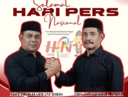 H. Muharram Idris Bupati Aceh Besar Terpilih : “Selamat Hari Pers Nasional dan HUT PWI Ke 79”.