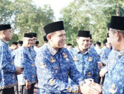 H Fadhullah Pimpin Apel Perdana Pemerintah Aceh, Wagub Himbau Jalin Kerjasama Yang Baik