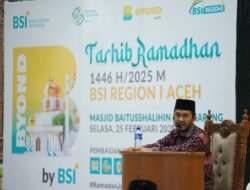 Menyambut Ramadhan BSI Aceh berbagi bahagia dengan kaum dhuafa