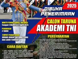 Kodam IM Buka Seleksi Taruna Akademi TNI 2025, Pangdam IM ajak Generasi Muda Mengabdi untuk Negeri.
