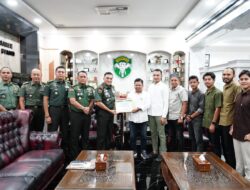 Pangdam Iskandar Muda Terima Audiensi Pengurus Besar Forum Paguyuban Mahasiswa dan Pemuda Aceh (FPMPA)