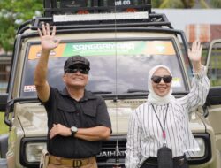Saweu Gampong” Mayjen TNI Niko Fahrizal dan Istri Offroad Ke Desa Pedalaman Aceh Besar
