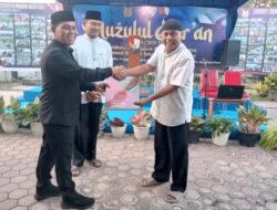 Bupati Aceh Besar H. Muharram Idris Menghadiri Peringatan Nuzulul Quran dan Buka Puasa Bersama di Lanud Sultan Iskandarmuda.
