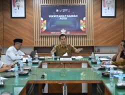 Plt Sekda Aceh Gelar Rapat dengan BPKP Bahas Langkah Hibah RS Regional ke Pemkab Aceh Tengah