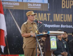 Bupati Aceh Besar H. Muharram Idris : Pemerintah Aceh Besar Hanya Mengakui Forum Keuchik Dari Keucik Aktif.