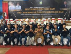 Bupati Aceh Besar H. Muharram Idris Sambut Hangat Kehadiran Tenaga Kesejahteraan Sosial Kecamatan Se-Aceh Besar.