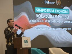 Wagub Apresiasi Dukungan PWI dan BSI bagi Upaya Pengembangan UMKM Aceh