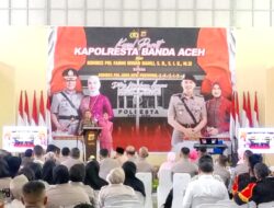 Pisah Sambut Kapolresta Banda Aceh: Kombes Pol Fahmi Irwan Ramli Resmi Serahkan Kepemimpinan kepada Kombes Pol Joko Heri Purwono