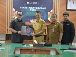 Plt Sekda Aceh Terima Silaturahmi Pengurus Forum Backstagers Indonesia
