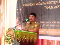 Bupati Aceh Besar H. Muharram Idris : Kegiatan Olahraga Harus bersyari’at dan Hindari KKN.