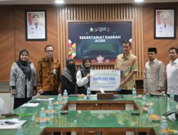 Serahkan Santunan untuk Ahli Waris Abu Razak, Plt Sekda Aceh Apresiasi BPJS Ketenagakerjaan