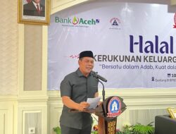 Bupati Aceh Besar H. Muharram Idris Dipeusijuk Dalam Acara Halal Bihalal 1446H KEKAR Jakarta.