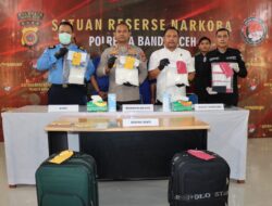 Dalam Lima Hari, Polresta Banda Aceh dan Avsec Gagalkan Penyelundupan 5 Kg Sabu di Bandara SIM