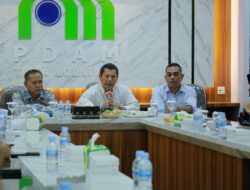 Sekda Aceh Besar Bahrul Jamil SSos MSi Mengadakan Rapat Koordinasi Dan Silaturahmi Bersama Dewan Pengawas,  Direksi Serta Karyawan PDAM Tirta Mountala