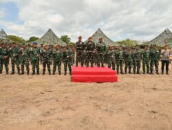 Dandim 0102/Pidie Dampingi Pangdam IM Tinjau Latbakjatratnis Yonarmed 17/RC di Pidie