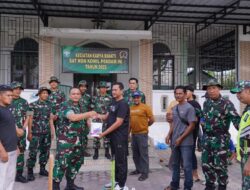 Pangdam IM apresiasi Kegiatan Karya Bhakti dan Bhakti Sosial Pendam IM di Lampaseh Aceh.