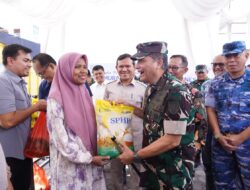 Pangdam IM Tinjau Penyaluran Beras Murah SPHP Bersama Forkopimda Aceh