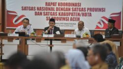 Wagub Aceh Fadhlullah Buka Rapat Konsolidasi Satgas Kopdes Merah Putih