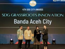 Wali Kota Banda Aceh Terima Penghargaan Internasional CityNet SDG Awards 2025 di Denpasar