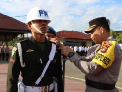Polres Pidie Resmi Menggelar Apel Pasukan Operasi zebra Seulawah 2025