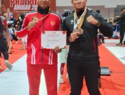 Prajurit Yonif 112/DJ Sabet Medali Perunggu Anggar Epee di Pra PORA