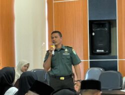 Kapten Inf Riffal Bekali PPPK Satpol PP/WH Aceh dengan Materi Pengamanan dan Penanganan Konflik Lapangan