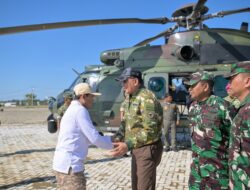 Wagub Aceh Dampingi Menteri, Bantuan Udara Mulai Dikirim