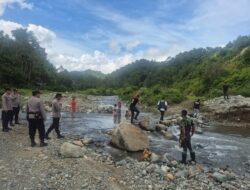 Kasat Reskrim Polres Pidie Sisir DAS Neubok Badeuk Tindaklanjuti Isu Tambang Ilegal