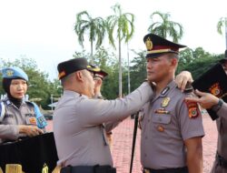 Kapolres Aceh Besar Pimpin Upacara Korp Raport Kenaikan Pangkat 89 Personel TMT 01 Januari 2026