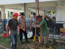 Polres Pidie Salurkan Sumur Bor Bantuan Kapolda Aceh untuk Warga Gampong Tanjong