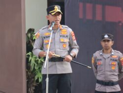 Kapolres Aceh Tengah Pimpin Apel Pemberian Penghargaan Personel dan Purna Bakti