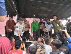 Wagub Aceh Dampingi Mendagri Kunjungi Posko Pengungsian Terdampak Bencana di Aceh Utara