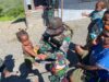 Satgas Yonif 112/DJ Hadirkan Layanan Kesehatan Gratis Keliling Bagi Warga Papua