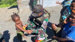 Satgas Yonif 112/DJ Hadirkan Layanan Kesehatan Gratis Keliling Bagi Warga Papua