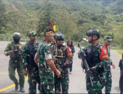 Komandan Korem 173/PVB Kunjungi Jajaran Satgas Yonif 112/DJ