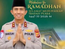 Kapolda Aceh Ucapkan Selamat Menunaikan Ibadah Puasa 1447 H, Ajak Masyarakat Jaga Kamtibmas Selama Ramadhan