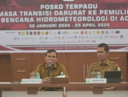 Pimpin Rakor Penanggulangan Bencana, Wagub Minta Kabupaten Kota Fokus Persiapan Ramadhan